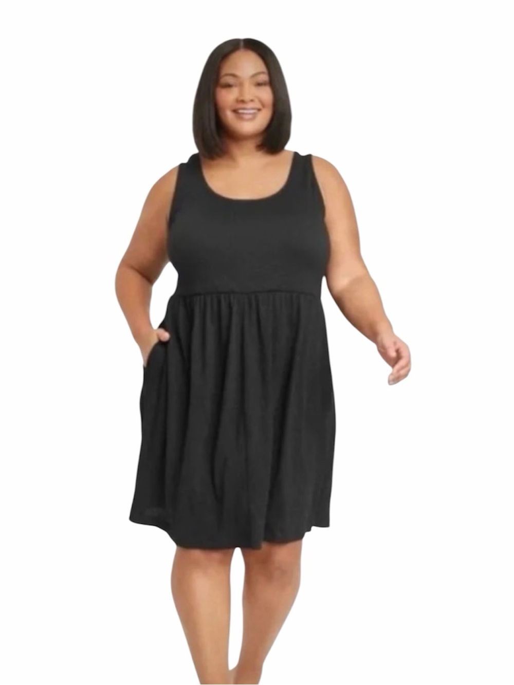 AVA & VIV Babydoll Empire Mini Dress Size 2XL NWT
